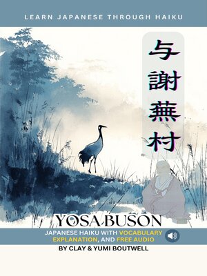 cover image of Learn Japanese through Haiku--Yosa Buson